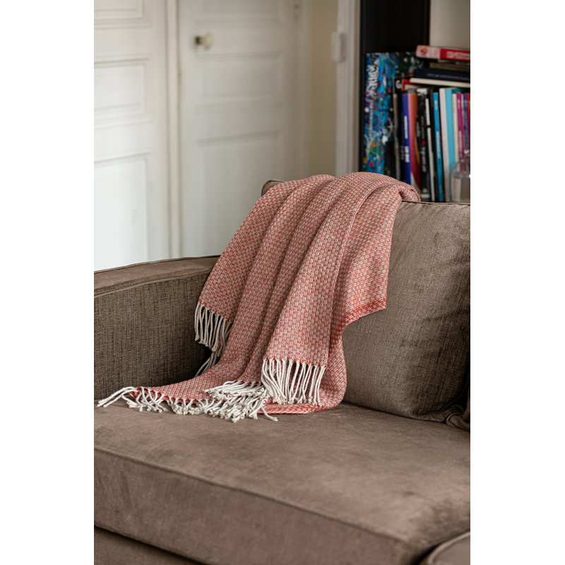 Mariya Blanket, W130 x L170cm, Orange