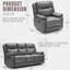 1 Fabric Reclining Living Room Set