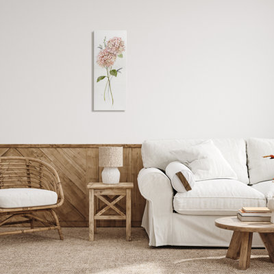 Pink Hydrangea Duo Canvas, design by Nan