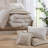 7- Piece Queen Jacquard Comforter Set-128367586