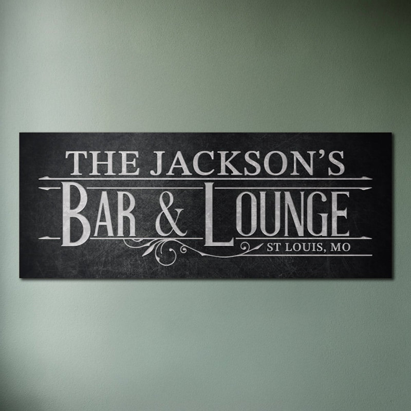 Plaque de bar Art Déco, Oui