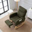 Chaise berçante en tissu Teddy-581323665