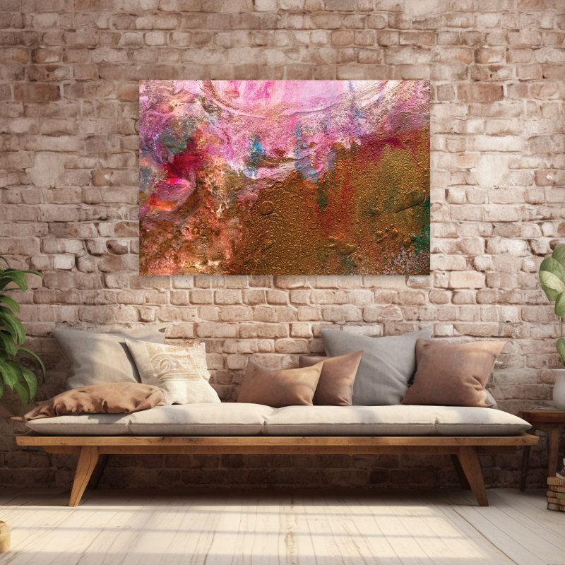 Sweet Sweet Bronze, art contemporain abstrait, H 60 po x l 40 po