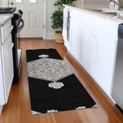 Premium Machine Washable Jahnke AMF1011 Oriental Rug