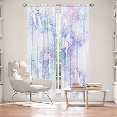 Paire de rideaux obscurcissant avec passe-tringle Delaughter Room