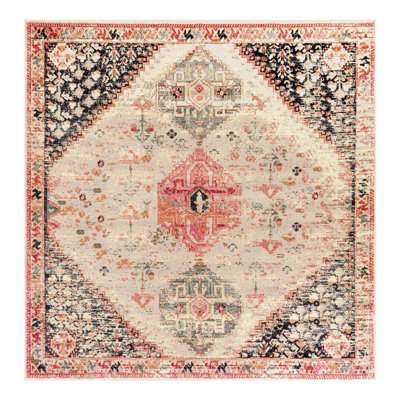 Tapis d'extérieur rectangulaire traditionnel 5 pi 1 po x 8 pi