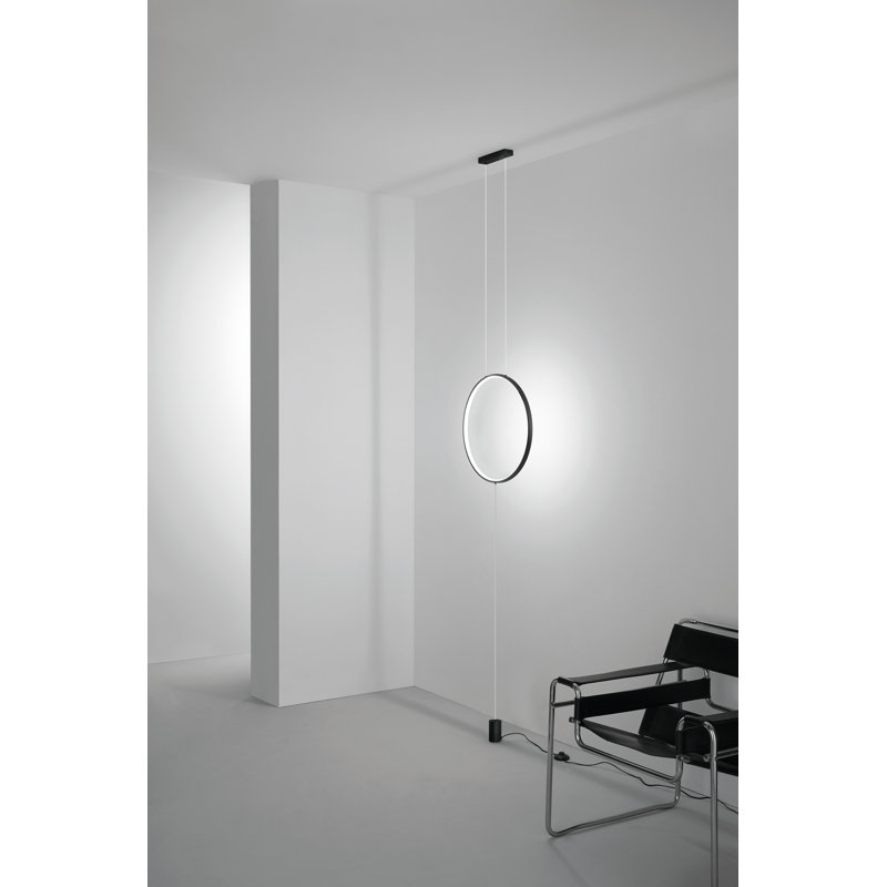 Arpie 400cm LED Column Floor Lamp, Black