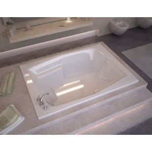 St. Nevis 72.12'' x 54'' Drop-In Soaking Acrylic Bathtub