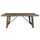 Acker Extendable Pine Solid Wood Dining Set