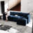  L Shaped Modern Sofa Modular Sectional Cloud Couch With Ottoman, 4-Seat Chenille Deep Seat Sofa With Pillow For Living Room-703610241