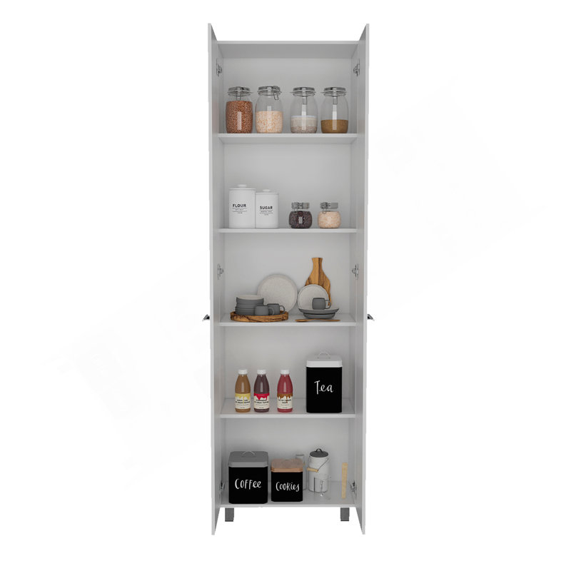 Pensacola, armoire à double porte, cinq tablettes intérieures
