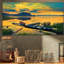 «bateau on water twilight after printing after coucher-34273691