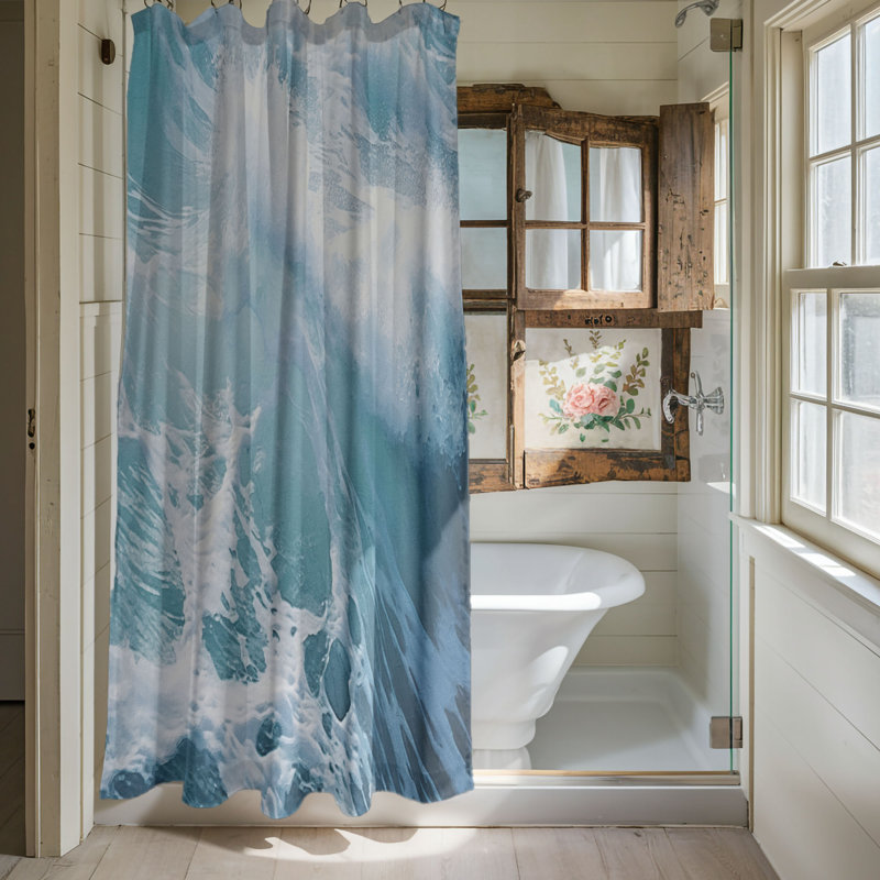 Lakedia Shower Curtain, 74"H x 71"W