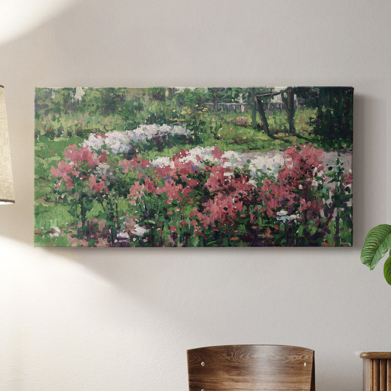 Botanical Series-CD XXV- Toile tendue avec châssis - Prêt à accrocher, H 24 po x l 48 po