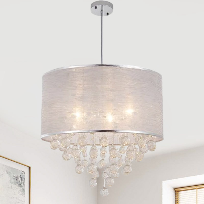 Emry 4 - Light Dimmable Chandelier, 16.92" H x 19.68" W x 19.68" D