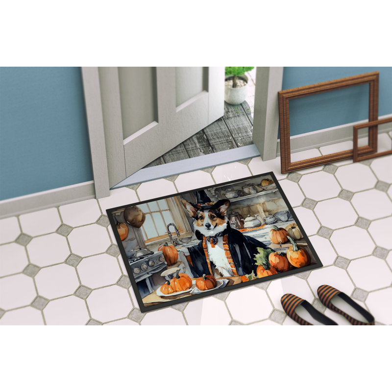 Killam Non-Slip Halloween Doormat, 24" W x 36" L