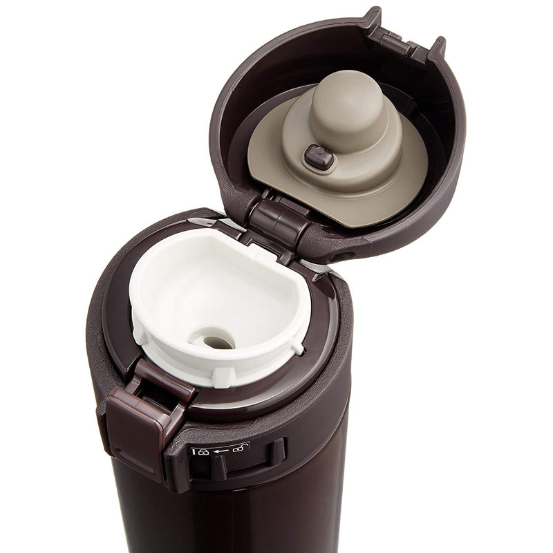 Tasse en acier inoxydable 12 oz. 0,36 L, Bordeaux