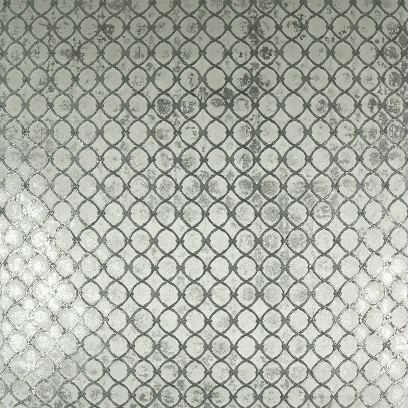 Beadling Pillow Cover & Insert, Gunmetal, Square 24"