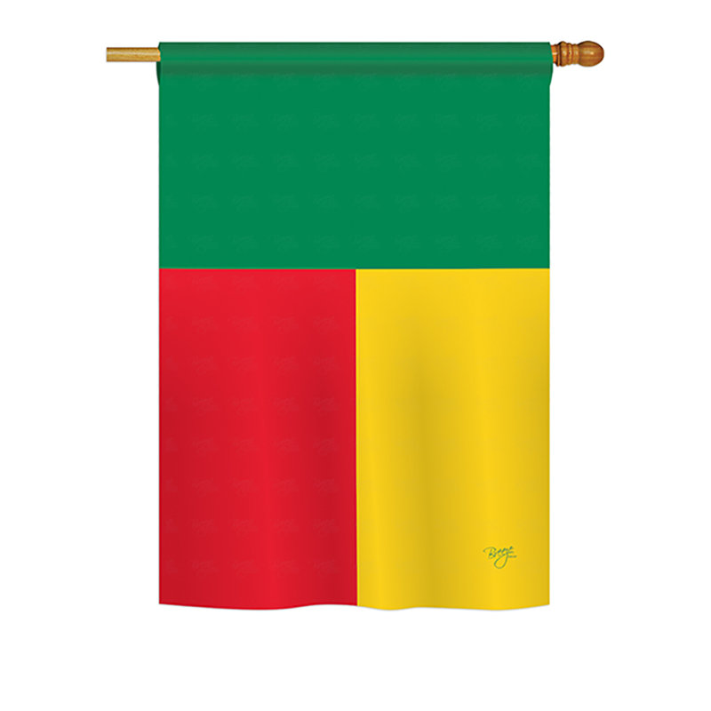 Double Sided Polyester House Flag, 40" H x 28" W