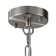 Yader 8 - Light Dimmable Tiered Bubble Chandelier with Textured Globe Glass
