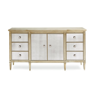 Antique Mirror 6 - Drawer Dresser