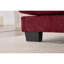 Canapé en U en forme de nuage, canapé modulaire 4 places en chenille confortable de 110 po pour le salon, canapé-lit modulaire avec méridienne double et mousse mémoire pour appartement-126236793
