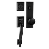 Bravura 913-906 Active Savannah Handleset with Macon Knob in Satin Nickel