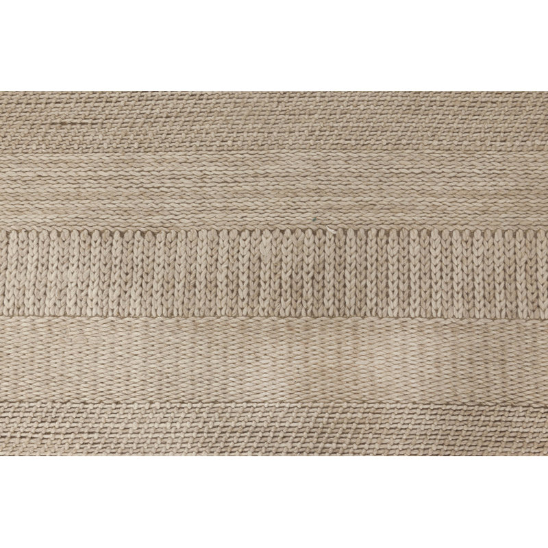 Tapis moderne en laine beige / gris