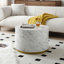 Table basse, table basse, table de salon avec base en métal Dawsen-96603978-96603976