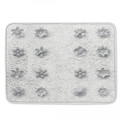 Tapis de bain blanc