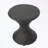 Outdoor round shape end Table with rattan design