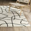 Tapis beige / noir Colesen-116003373