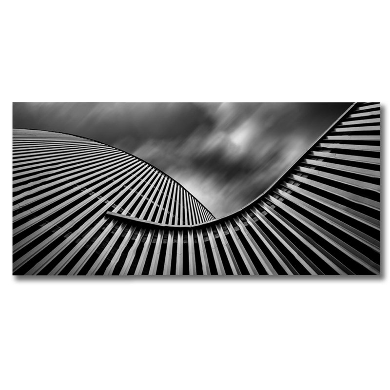 Urban Nautilus Print, 36" H x 36" W x 1.5" D, Acrylic