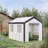 Outdoor Walk-In Greenhouse with Roll-Up Windows and Zippered Doors for Garden Patio Plant Growing-120642224
