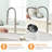 Automatic Smart Faucet For Kitchen Sink, Hands With Pull Out , Motion Sensor Activated, Look