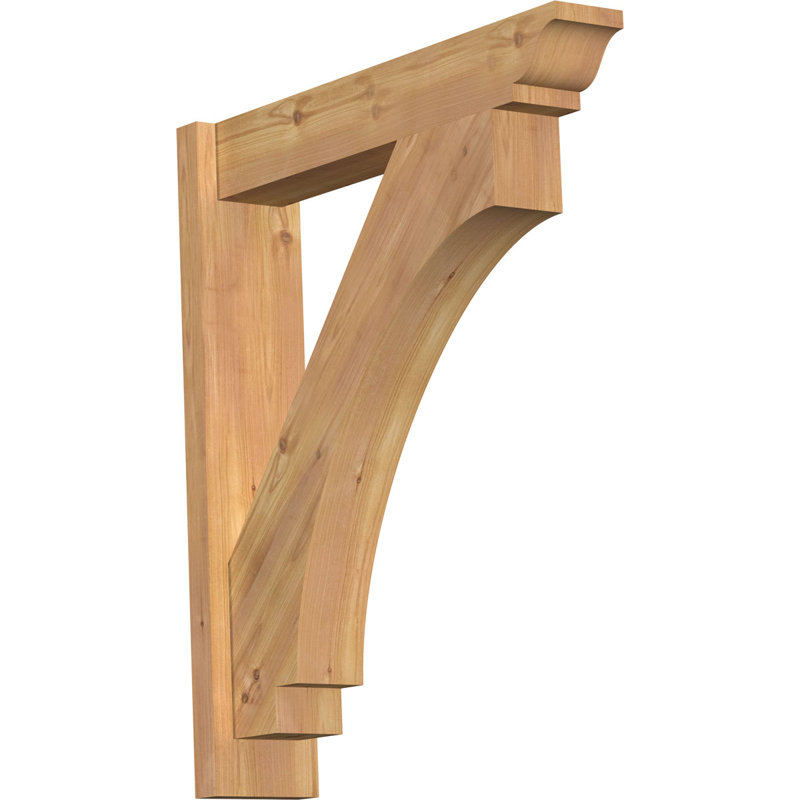 Persienne impériale traditionnelle, Sapin Douglas de 5 1/2 po (lisse), P 26 po x H 26 po