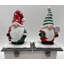 Porte-chaussettes de Noël Santa Gnomes - 6,25 po - ensemble de 2