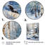 Vonny Birch Woods Winter Moonrise I - Tree Birch, art mural-1209723984-1209723990