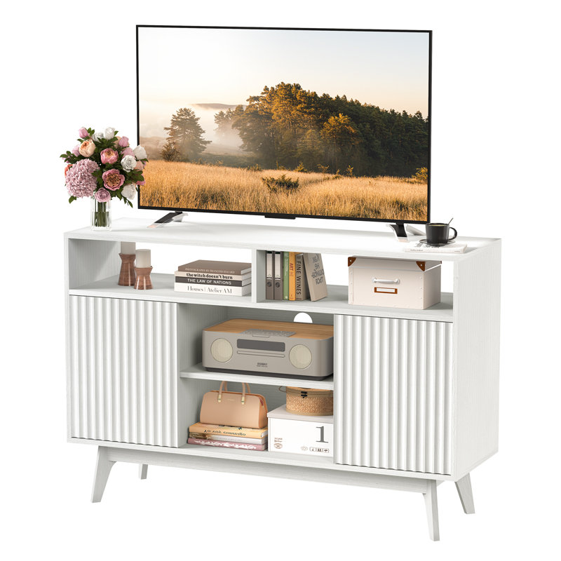 Meuble télé 47,2 po, Blanc