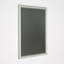 Cadre d'affiche en aluminium 11 po x 14 po M&T Affichages - Cadre de présentation mural à chargement frontal à profil de 0,59 po avec housse antireflet pour affiches, documents et certificats