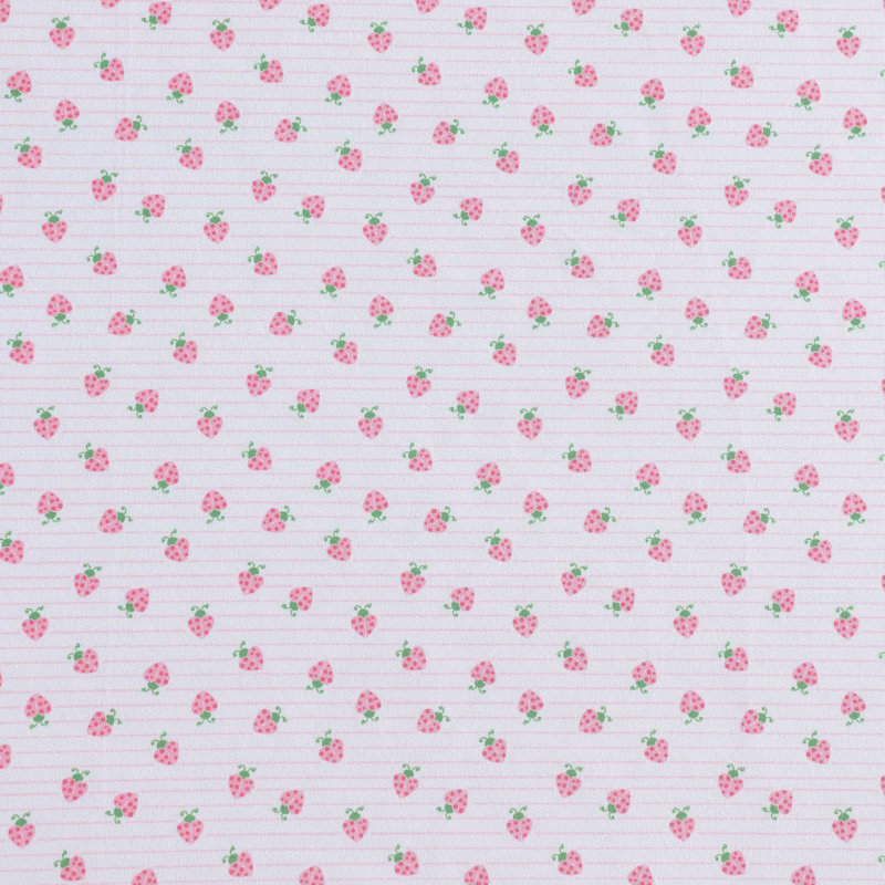 Ensembles de draps Laura Ashley, Coccinelles roses, Ensemble de draps pour lit simple avec 1 taie d'or
