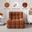 Fauteuil à billes en velours côtelé 33,86 po Rora-1470625936