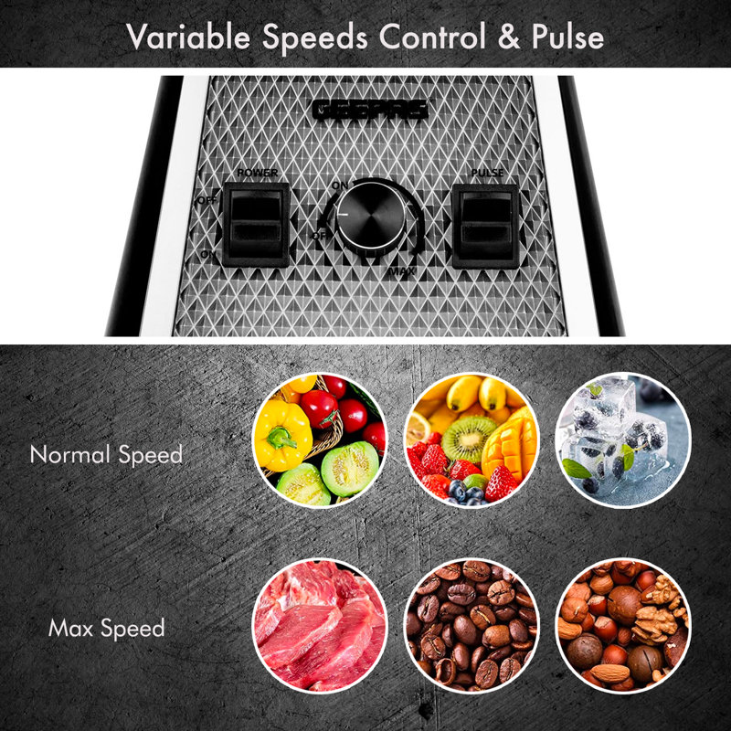 Geepas 1500W Countertop Jug Blender