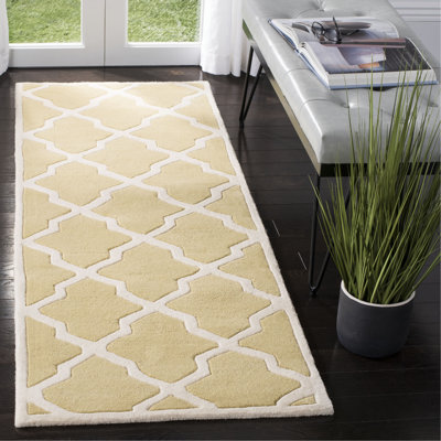 Carolene Hand Tufted Wool Geometric Rug