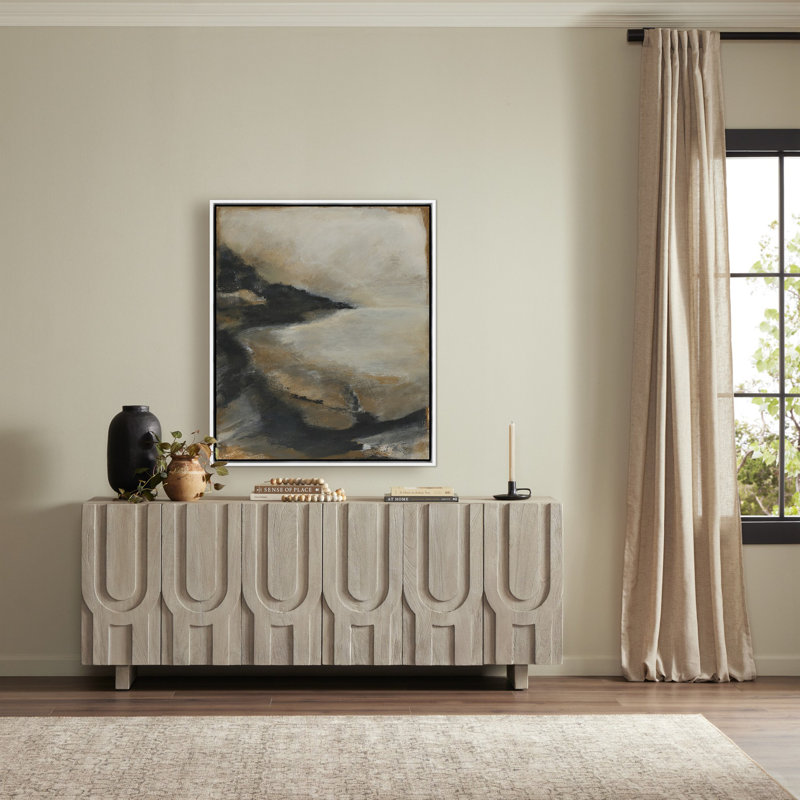 The Luxury Of Time Painting by Melanie Biehle, White Maple Canvas Floater Framed, 40" H x 34" W