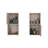 2-Pc Wall-Mounted Bathroom Medicine Cabinet With Open And Closed Storage-711359528