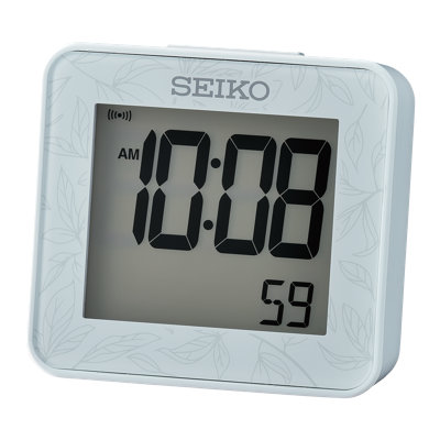 QHL097LLH Modern Digital Alarm Clock, Blue