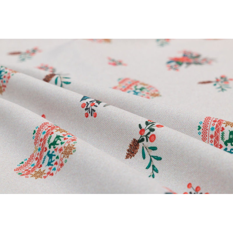 Christmas Floral Bib Apron