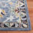 Oriental Hand Tufted Wool/Cotton Area Rug in White/Blue-596248139