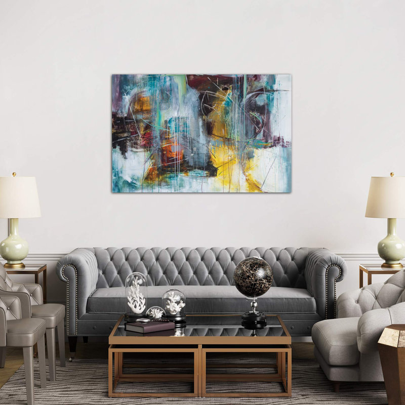 Birdland by Jane M. Robinson - Wrapped Canvas Painting, 66.04 cm H x 45.72 cm W x 1.91 cm D